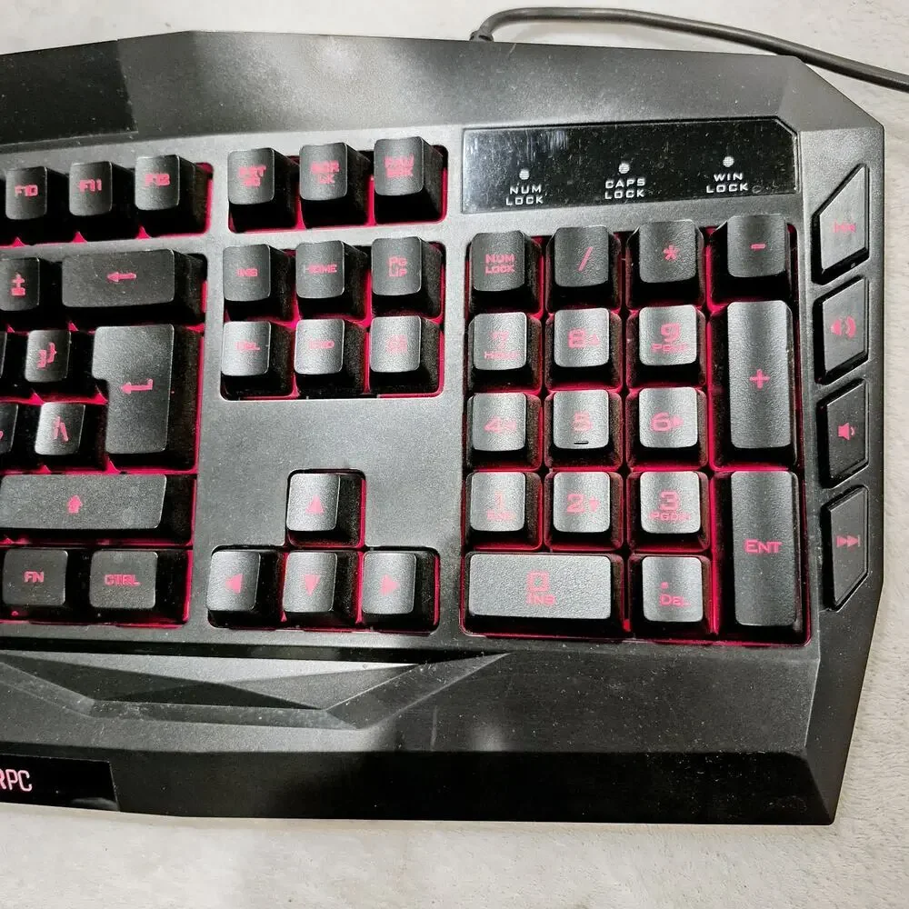 CyberPowerPC led gaming keyboard wired USB
